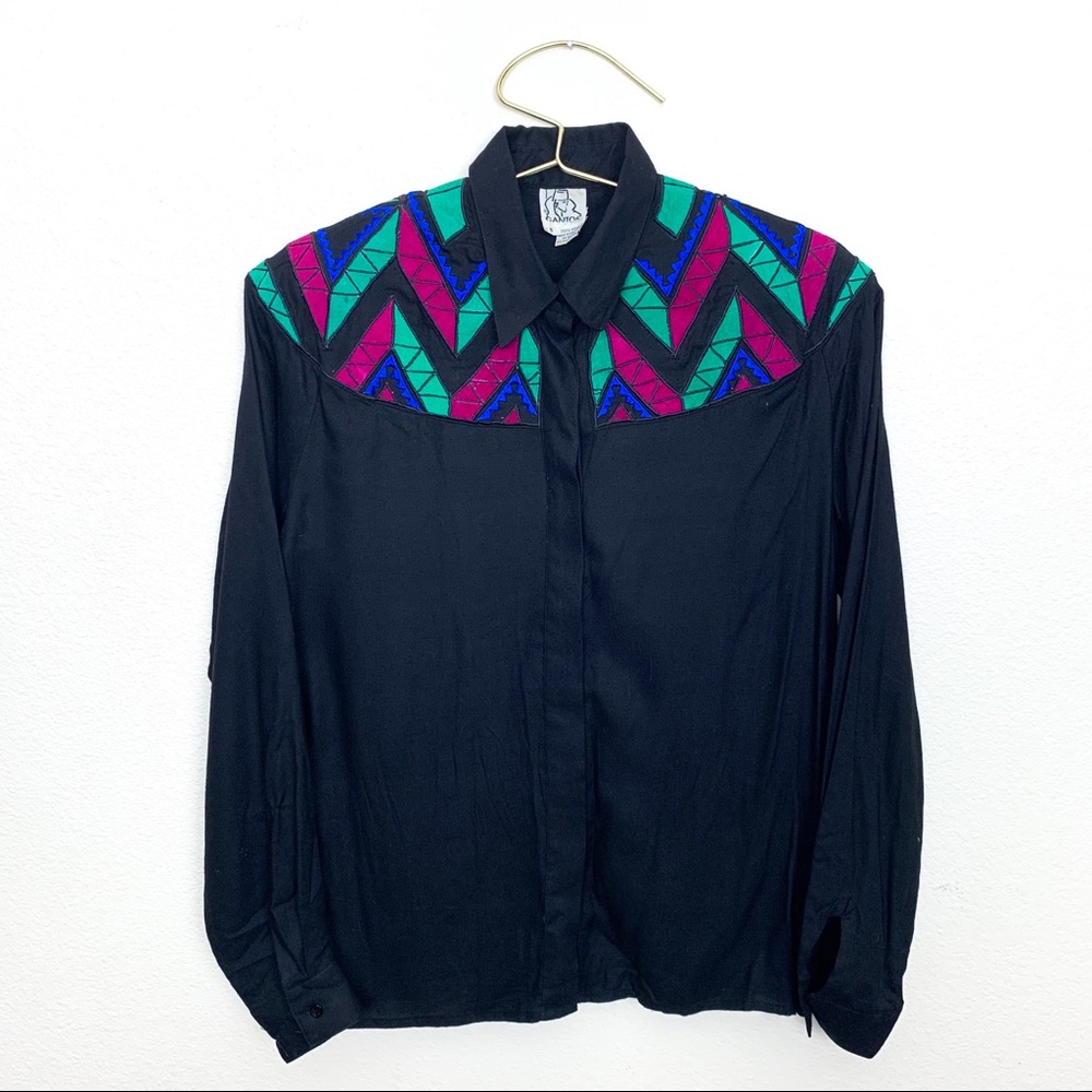 Gantos Vintage Western Blouse
